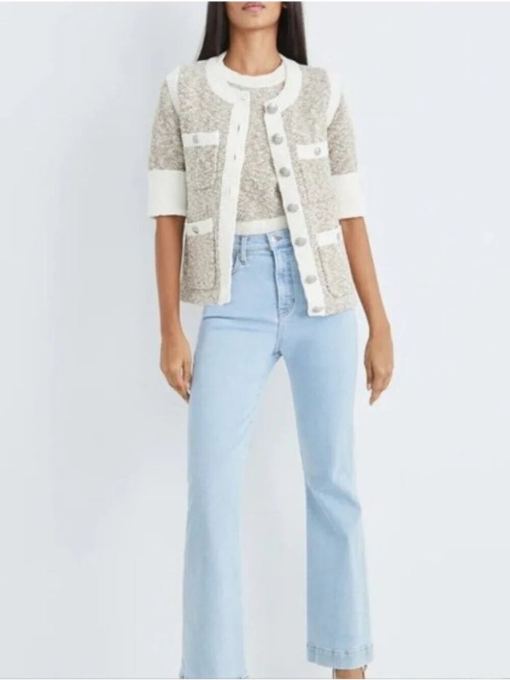Veronica Beard Kaufman Knit Jacket Size Small